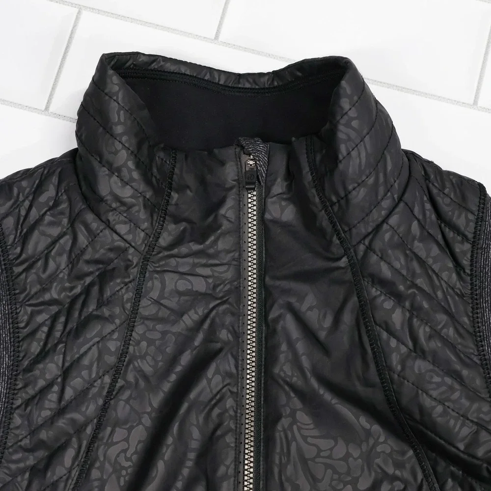 Lululemon Rebel Runner Vest Petal Camo‎ Embossed Black Athletica Athleisure Run